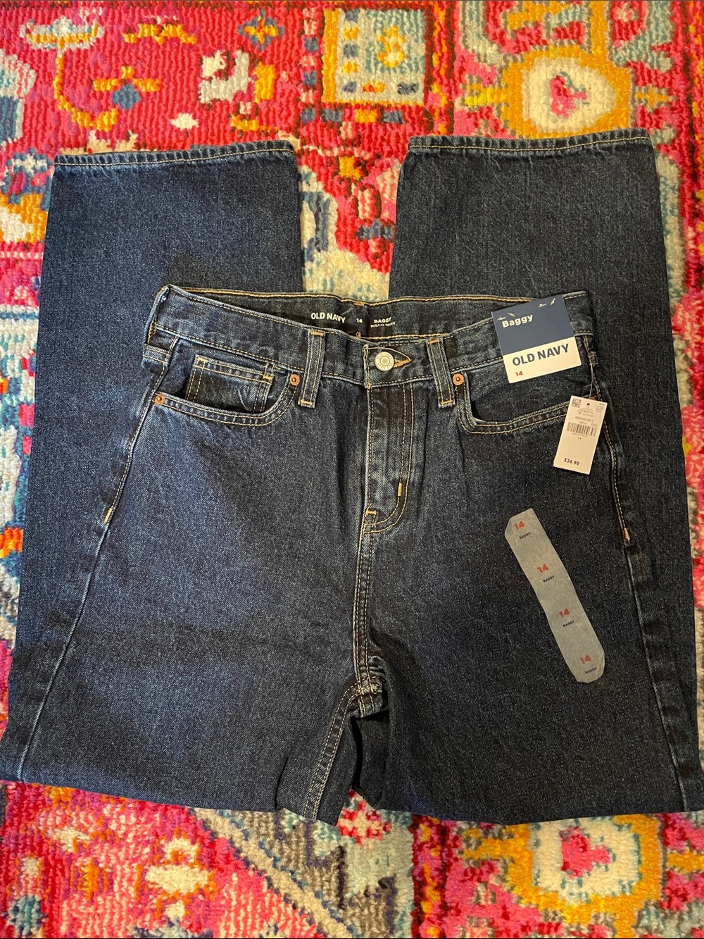 Old Navy Boys Baggy Jeans 14